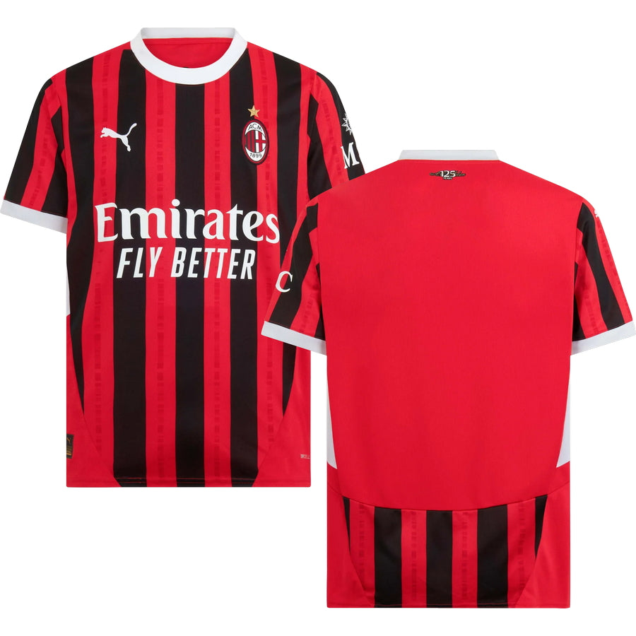 Milan Ac Home Jersey 2024/25 Adults