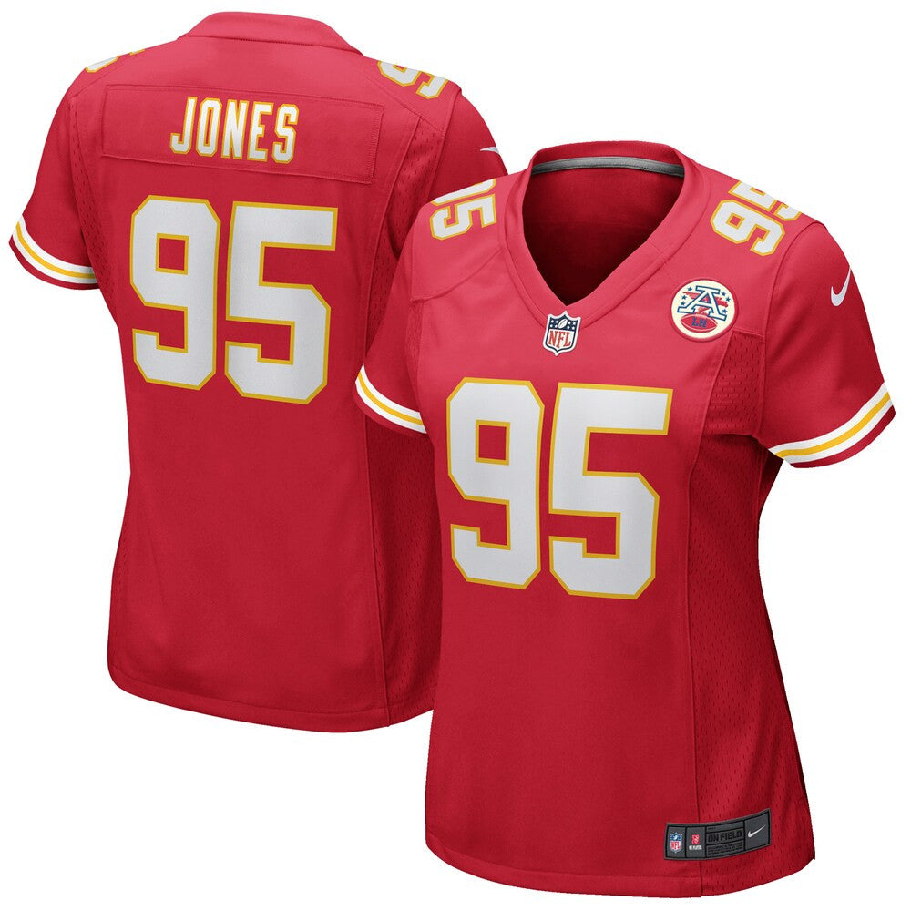 Women’S Nike Chris Jones Red Kansas City Chiefs Game Jersey