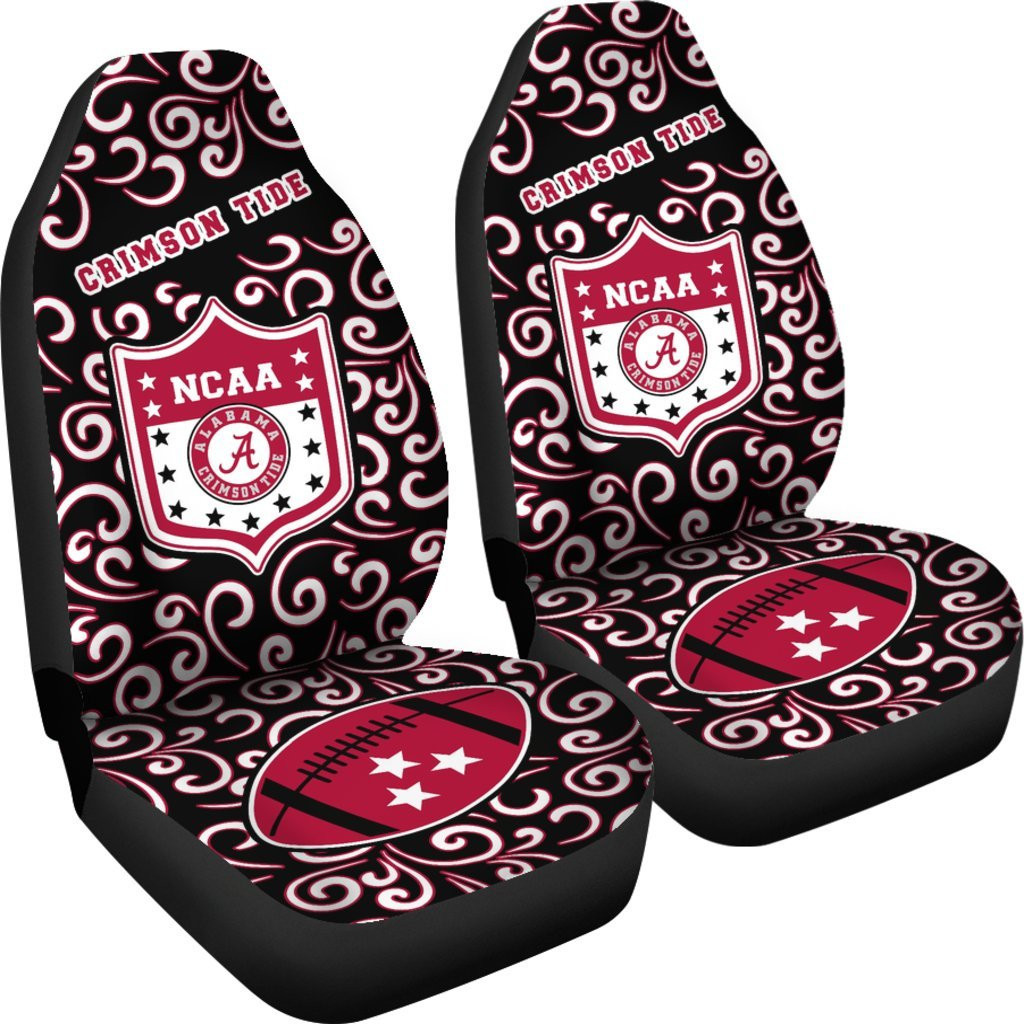 Alabama Crimson Tide Car Seat Covers Sets For Car CSC8468