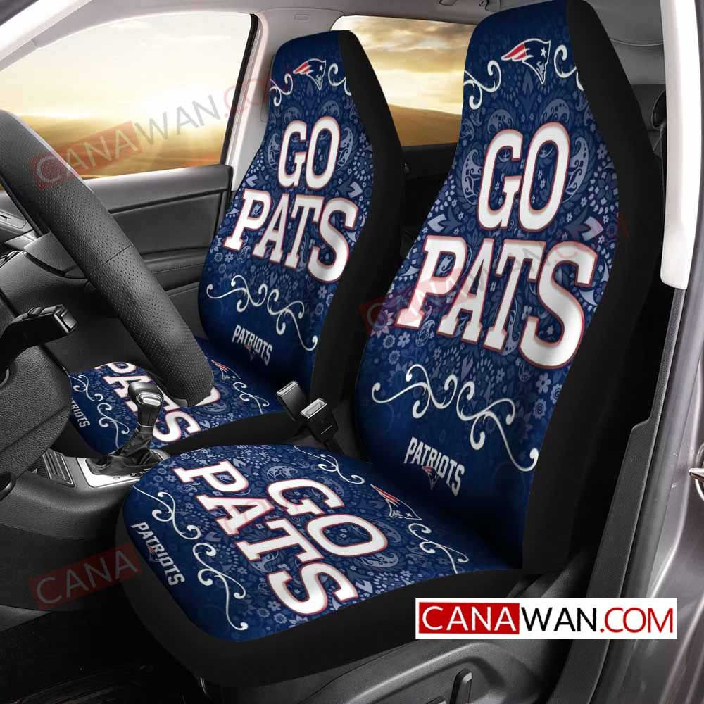 New England Patriots Car Seat Cover Set CSC2181