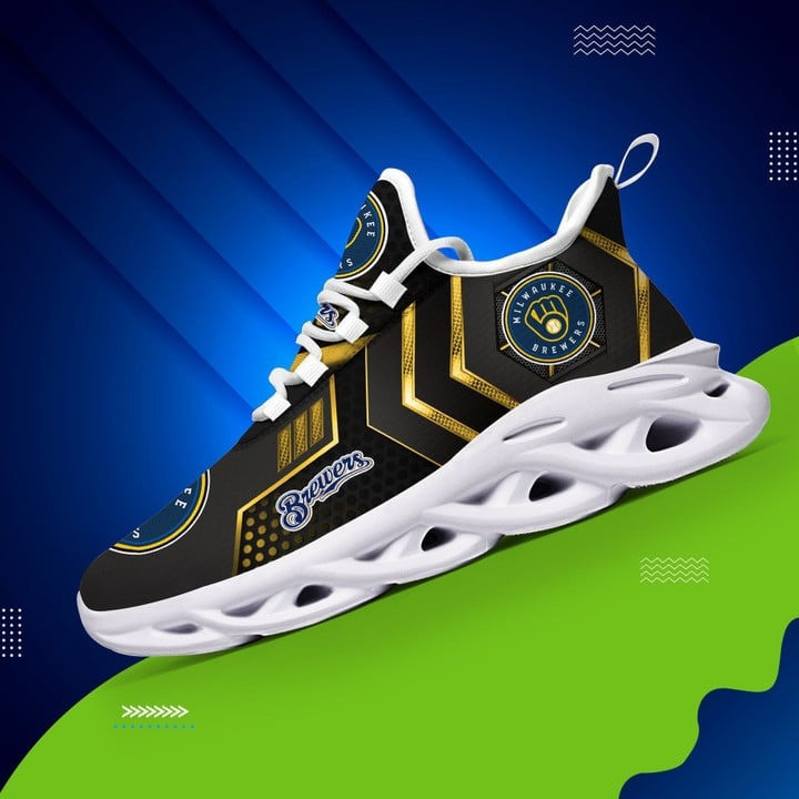 Milwaukee Brewers Max Soul Shoes Sport Sneakers Gift For Fans Sport Ver 01