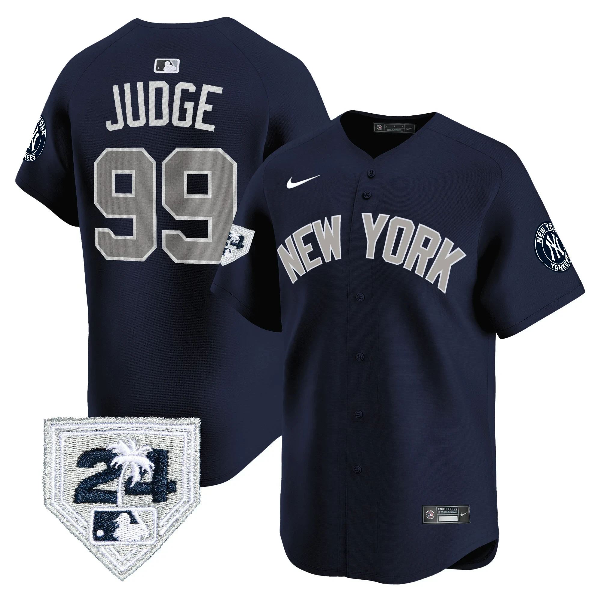 Aaron Judge New York Yankees 2024 Spring Training Alternate Jersey – All Stitched