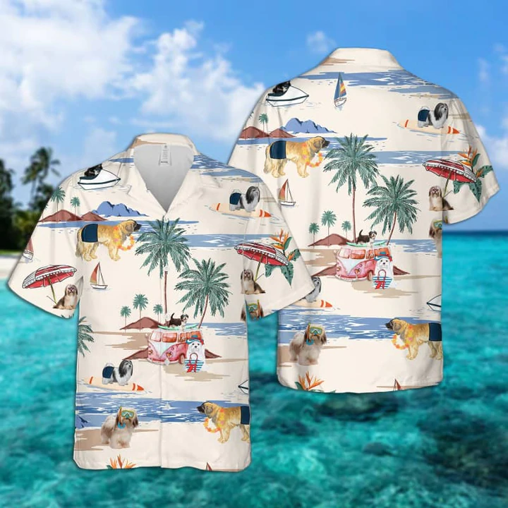 Havanese Summer Beach Hawaiian Shirt, Hawaiian Shirts For Men Women Short Sleeve Aloha Beach Shirt