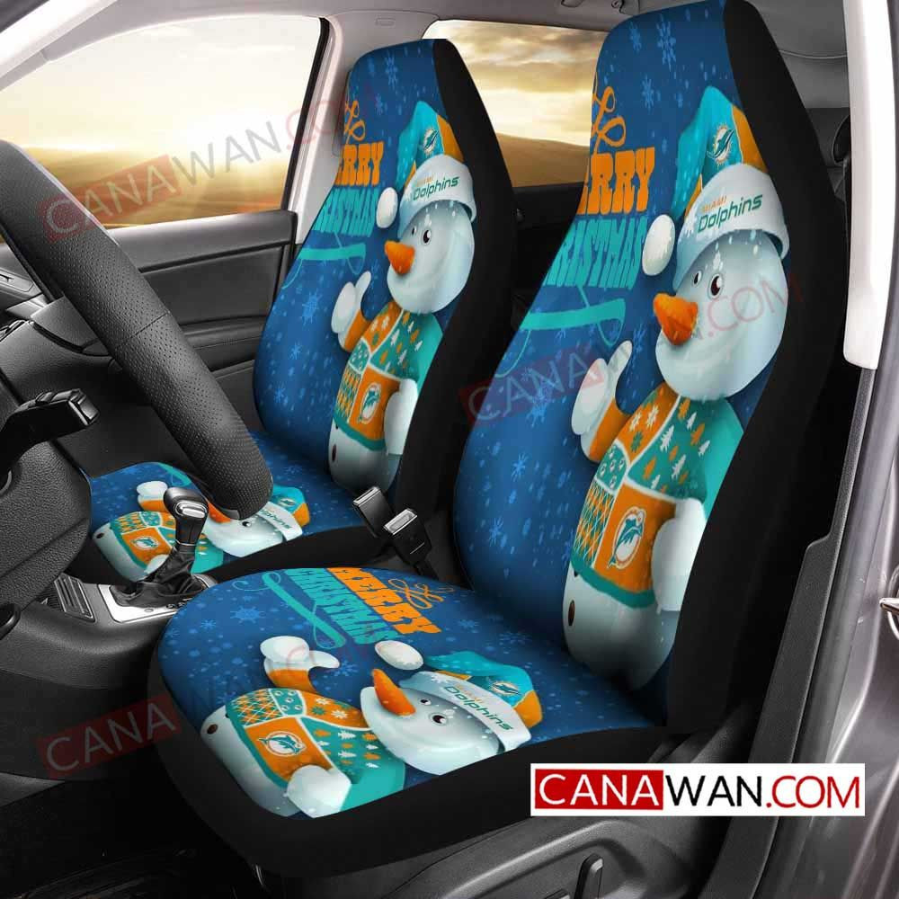 Miami Dolphins Car Seat Cover Set CSC2460