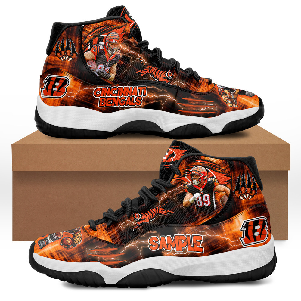 Cincinnati Bengals Drew Sample Jordan  Shoes