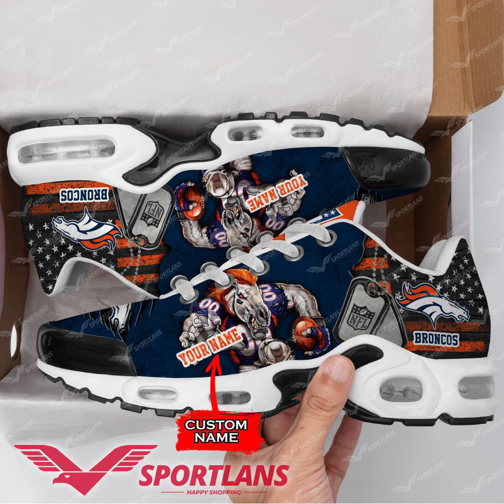 Denver Broncos NFL Personalized TN Air Max Shoes Air Cushion Sneakers DTYNNS