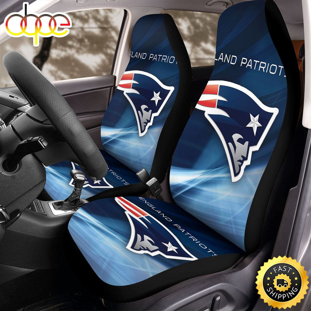 Logo Of New England Patriots Car Seat Cover Set CSC9608