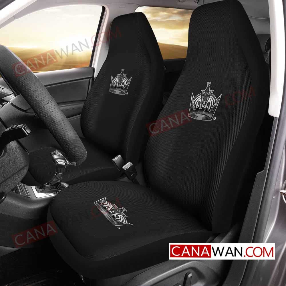 Los Angeles Kings Logo Art Car Seat Cover Set CSC1363