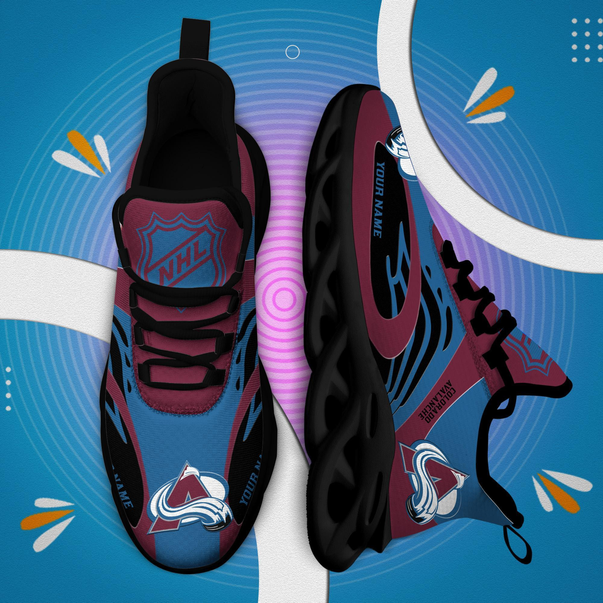 Colorado Avalanche NHL Max Soul Shoes Sneakers For Men And Women Ver 02