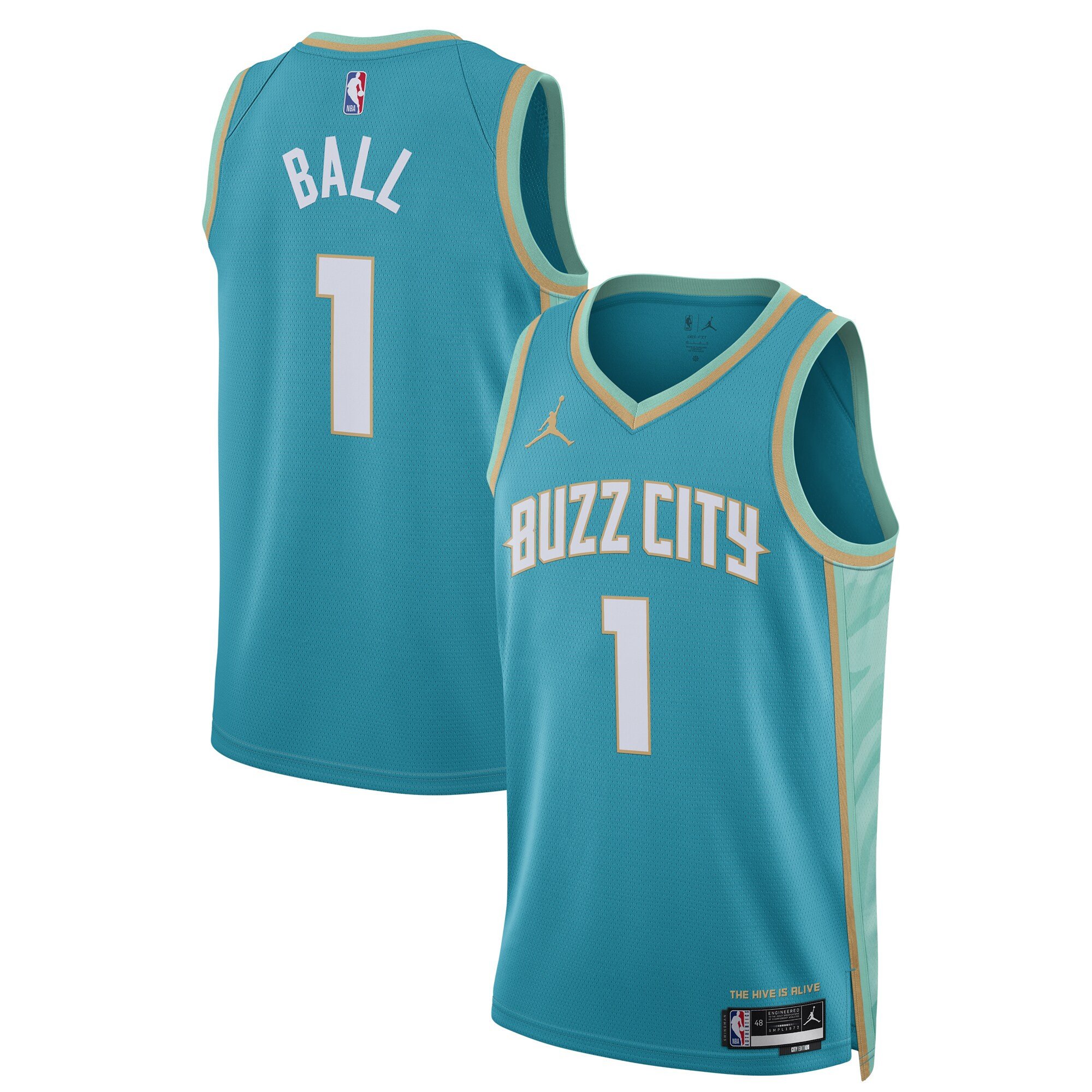 Lamelo Ball Charlotte 2023/24 Swingman City Edition Jersey