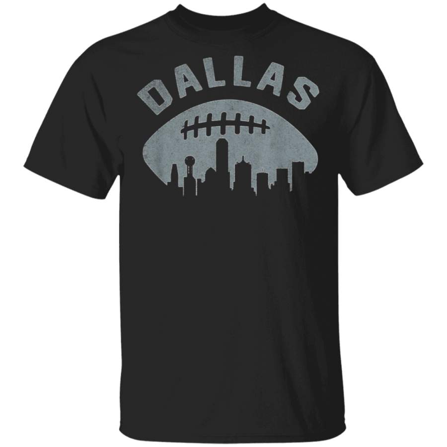 Vintage Dallas Texas Cityscape Retro Football TShirt Dallas Cowboys T Shirt