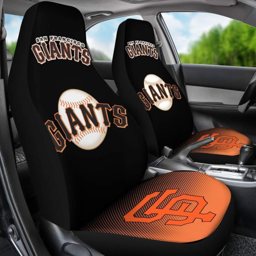 New Fashion Fantastic San Francisco Giants Car Seat Covers CSC2646