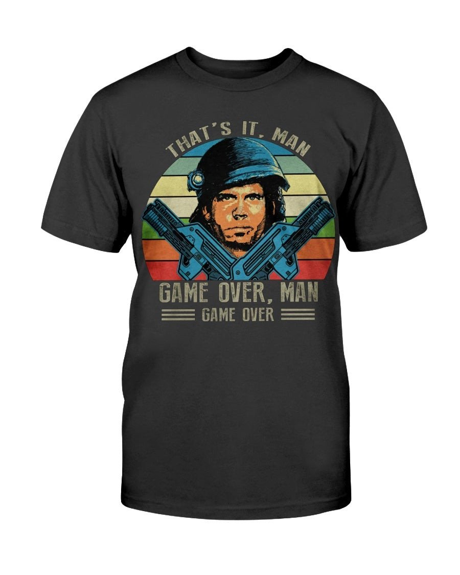 Thats It Man Game Over Man Gave Over Vintage T Shirt 211011