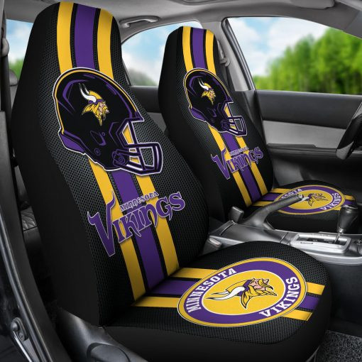 Minnesota Vikings Car Seat Cover Set CSC710