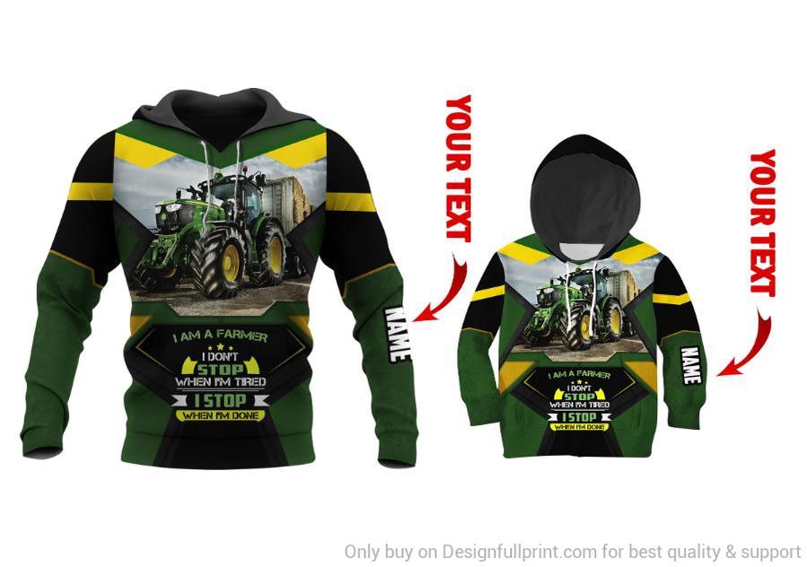 Jd Agrimotor I Am A Farmer Hoodie Se …