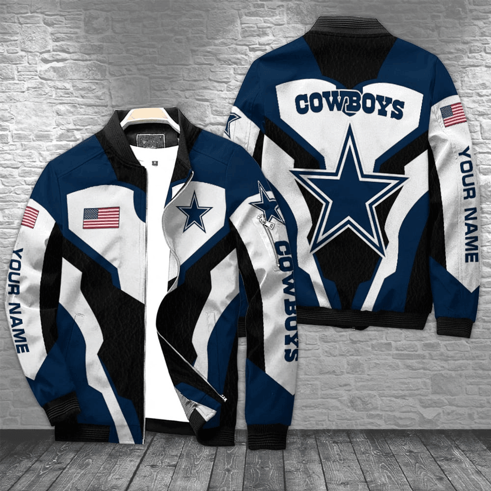 Dallas Cowboys Personalized Unisex Bomber Jacket BJ1478