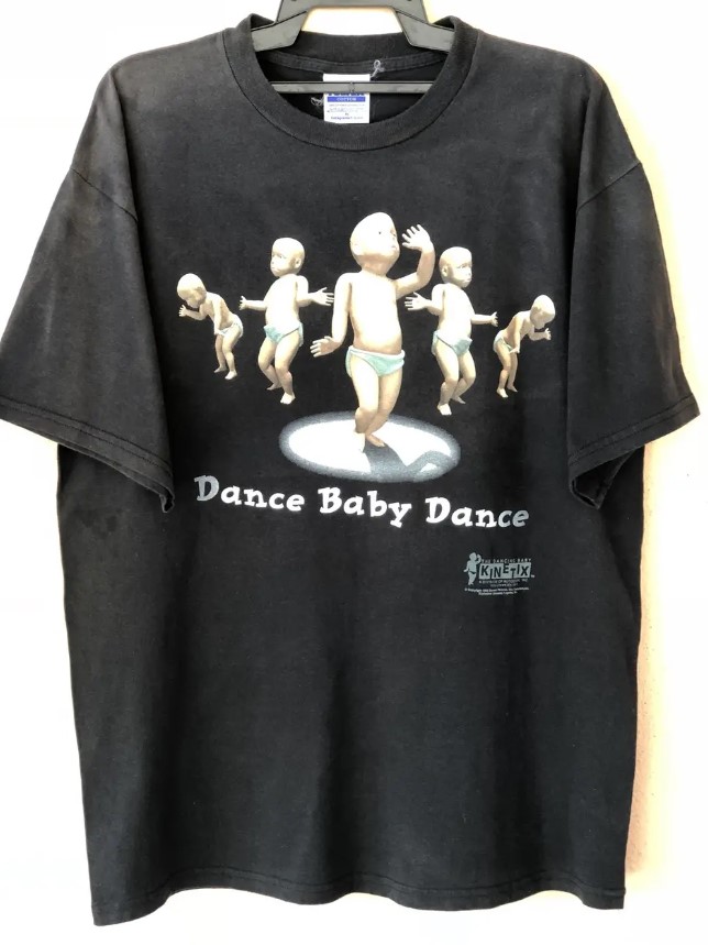 Vintage Dance Baby Dance 3D Animation 90s Tee Shirt Outfit