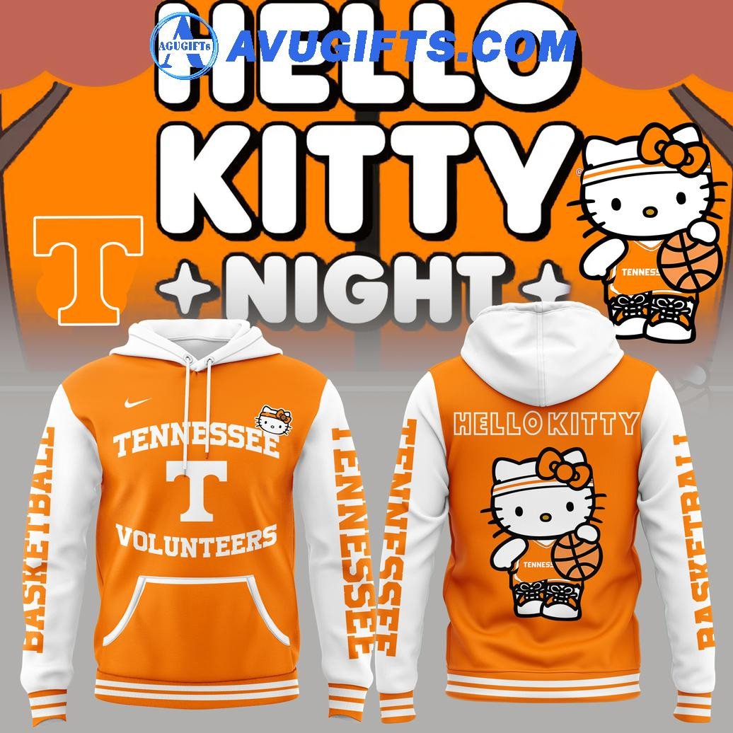 Tennessee Volunteers X Hello Kitty Limited Edition Hoodie – Zip Hoodie 3D Aop Shirt