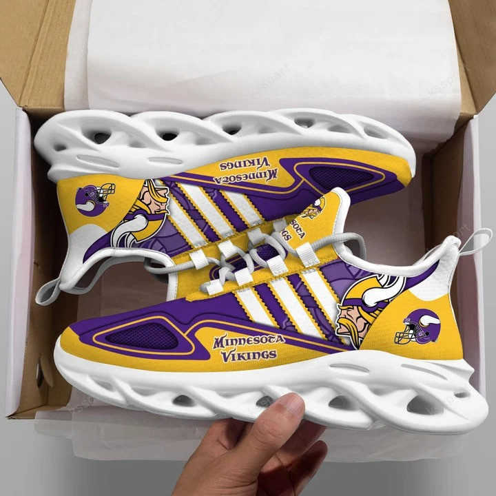 Minnesota Vikings Clunky Sneaker Max Soul Shoes MS1242