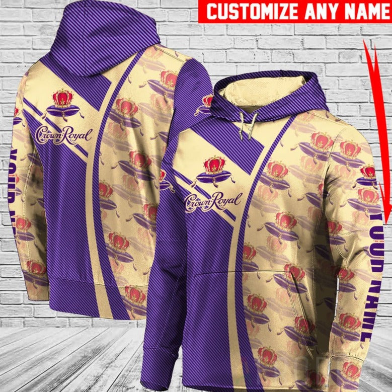 Personalized Crown Royal Unisex Hoodie