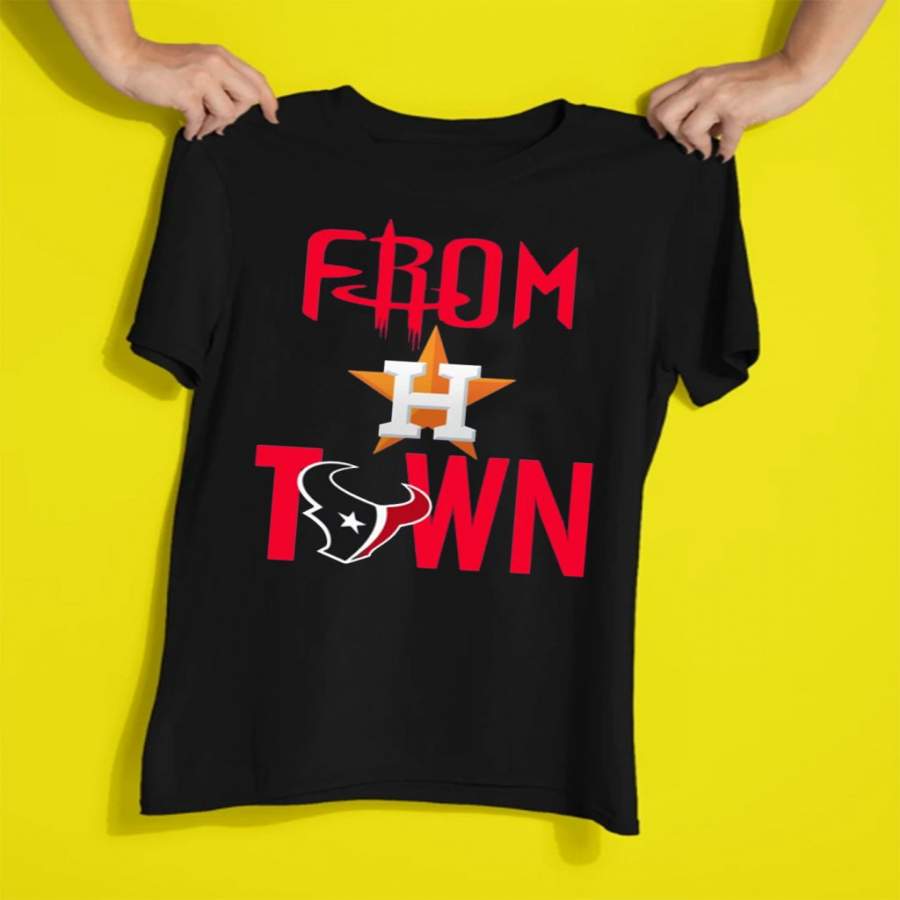 From Houston Texans town T-Shirt - Funnymugsandshirts Fashion