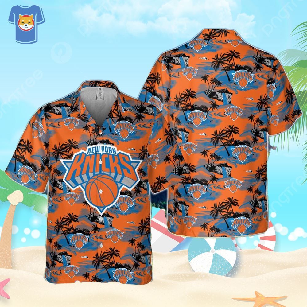 Unique Hawaiian Beach Outfit Featuring New York Mets Baseball