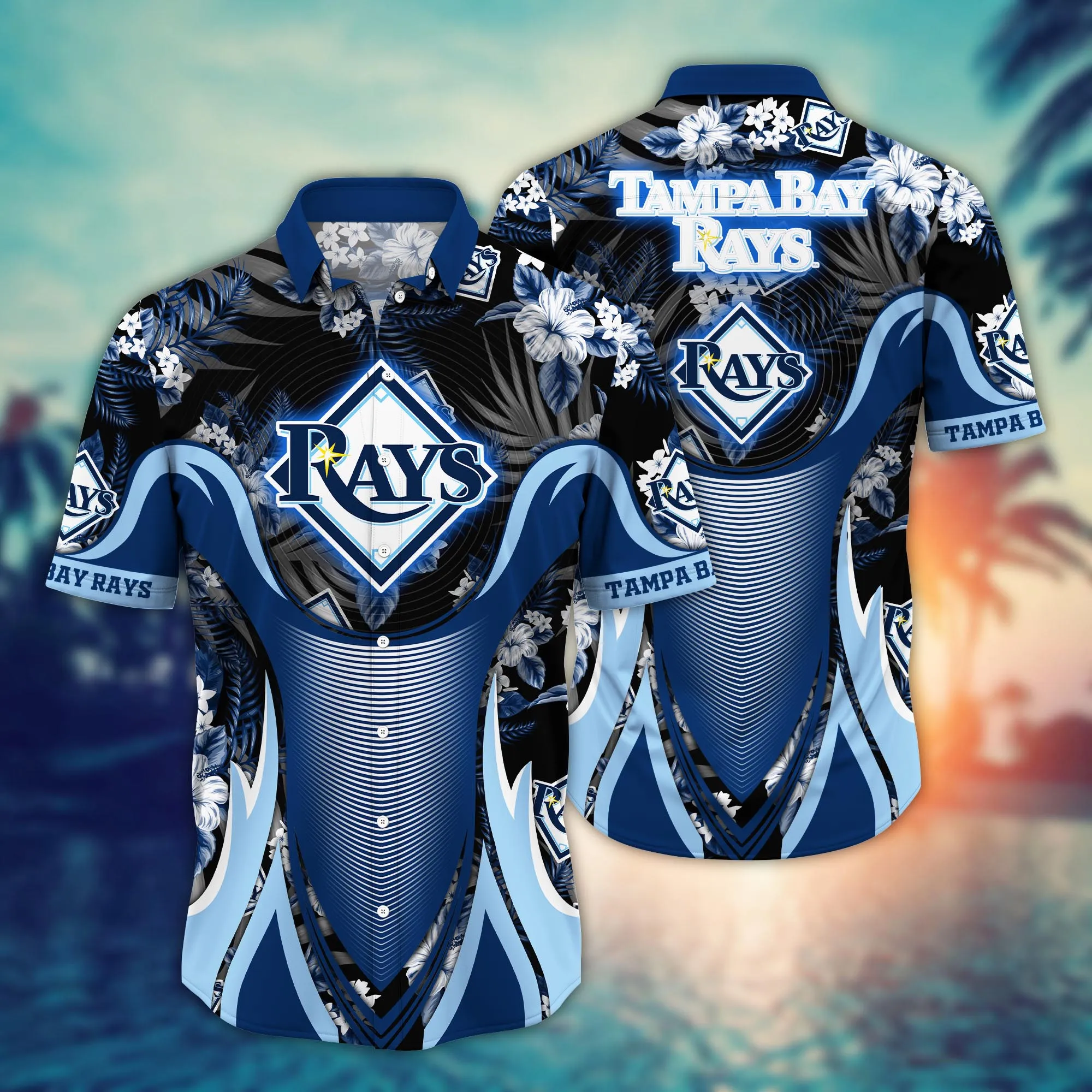 Tampa Bay Rays Mlb Hawaiian Shirt Coconut Water Aloha Shirt