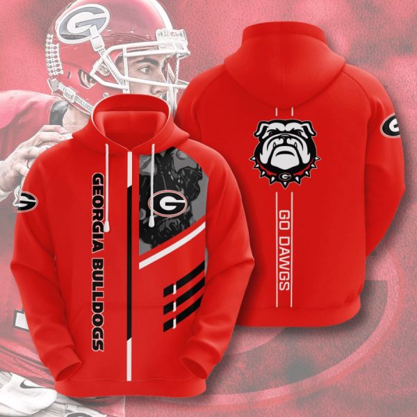 Georgia Bulldogs Unisex 3D Printed Hoodie For Men Women Clothing Clothes Outfit Nd
