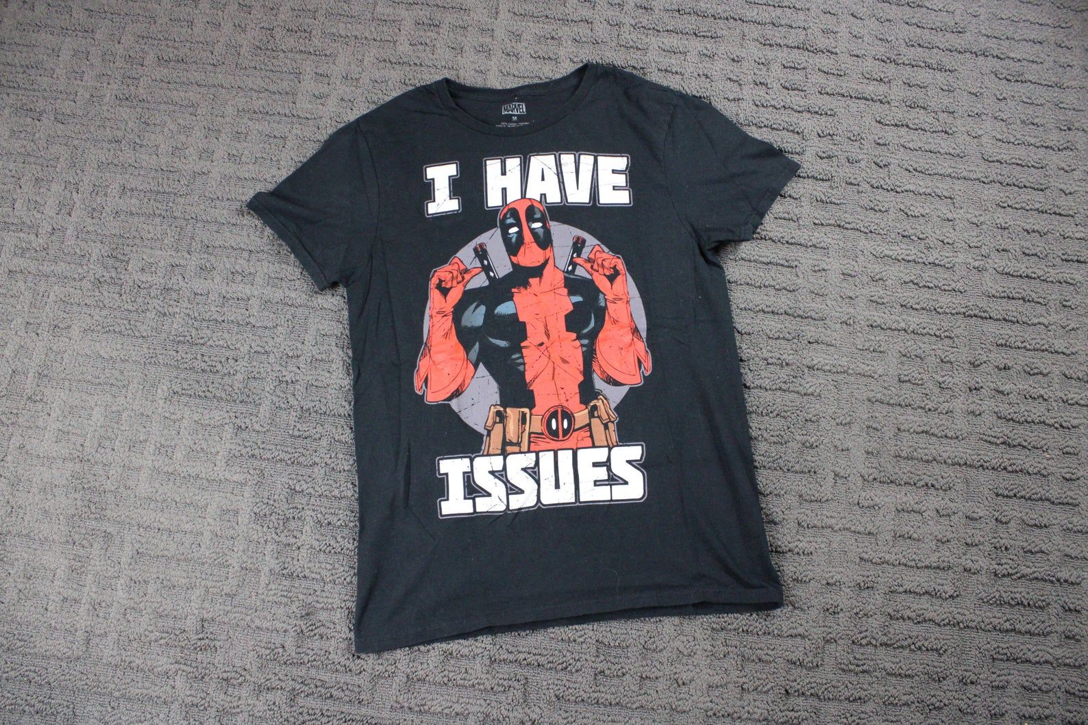 Marvel Deadpool T-Shirt / Vintage Comic Book Art Graphic T / 90S Hip Hop Clothing / Streetwear