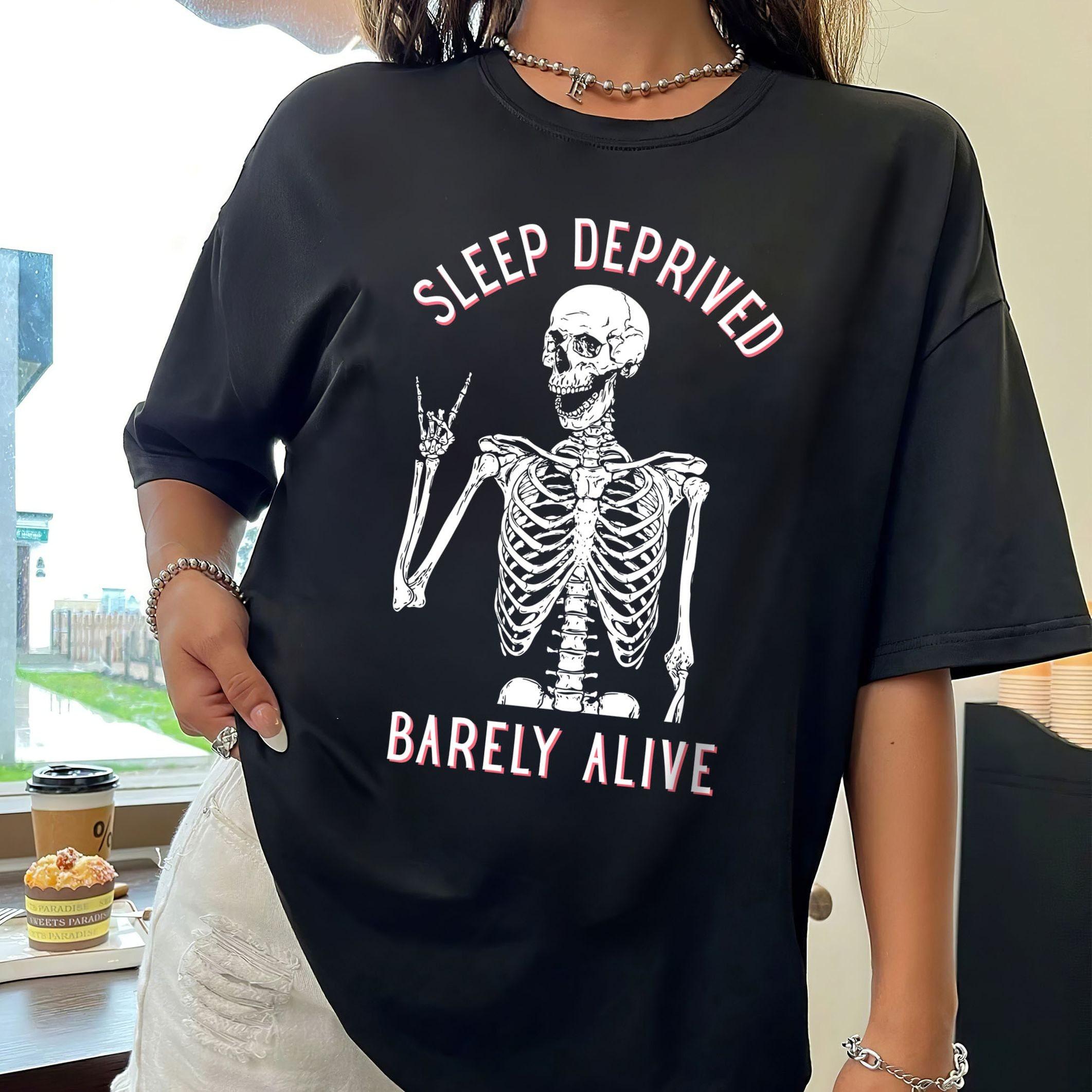 Sleep Deprived  Fit Short T-Shirt