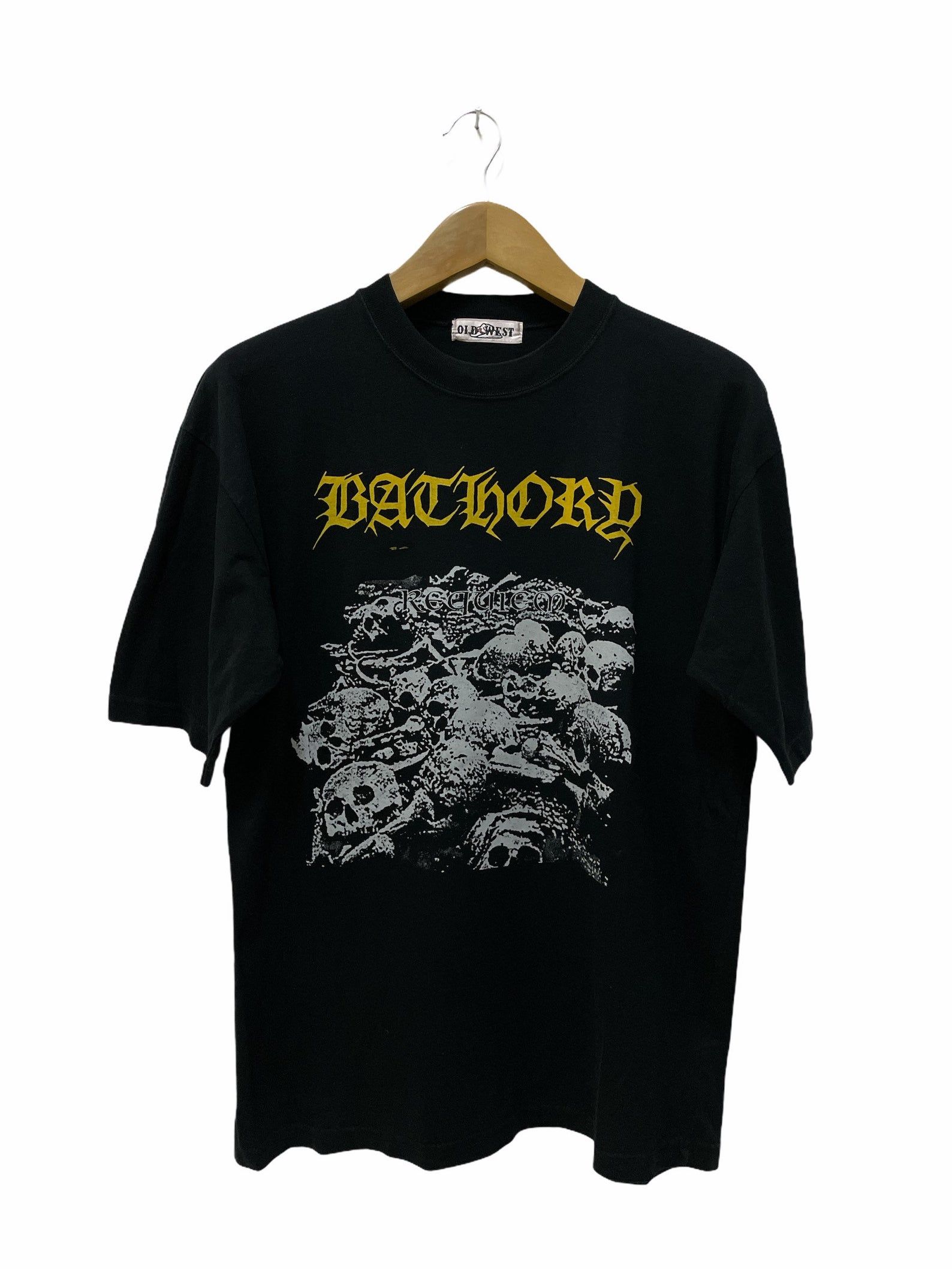 Vintage Bootleg Bathory Band Tshirt Black Metal