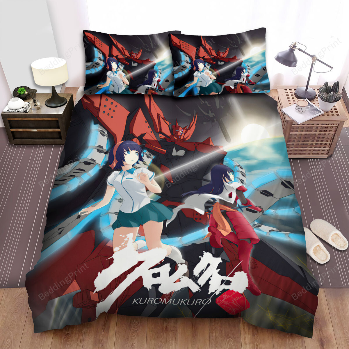Kuromukuro Anime Series Poster Bed S &hellip;