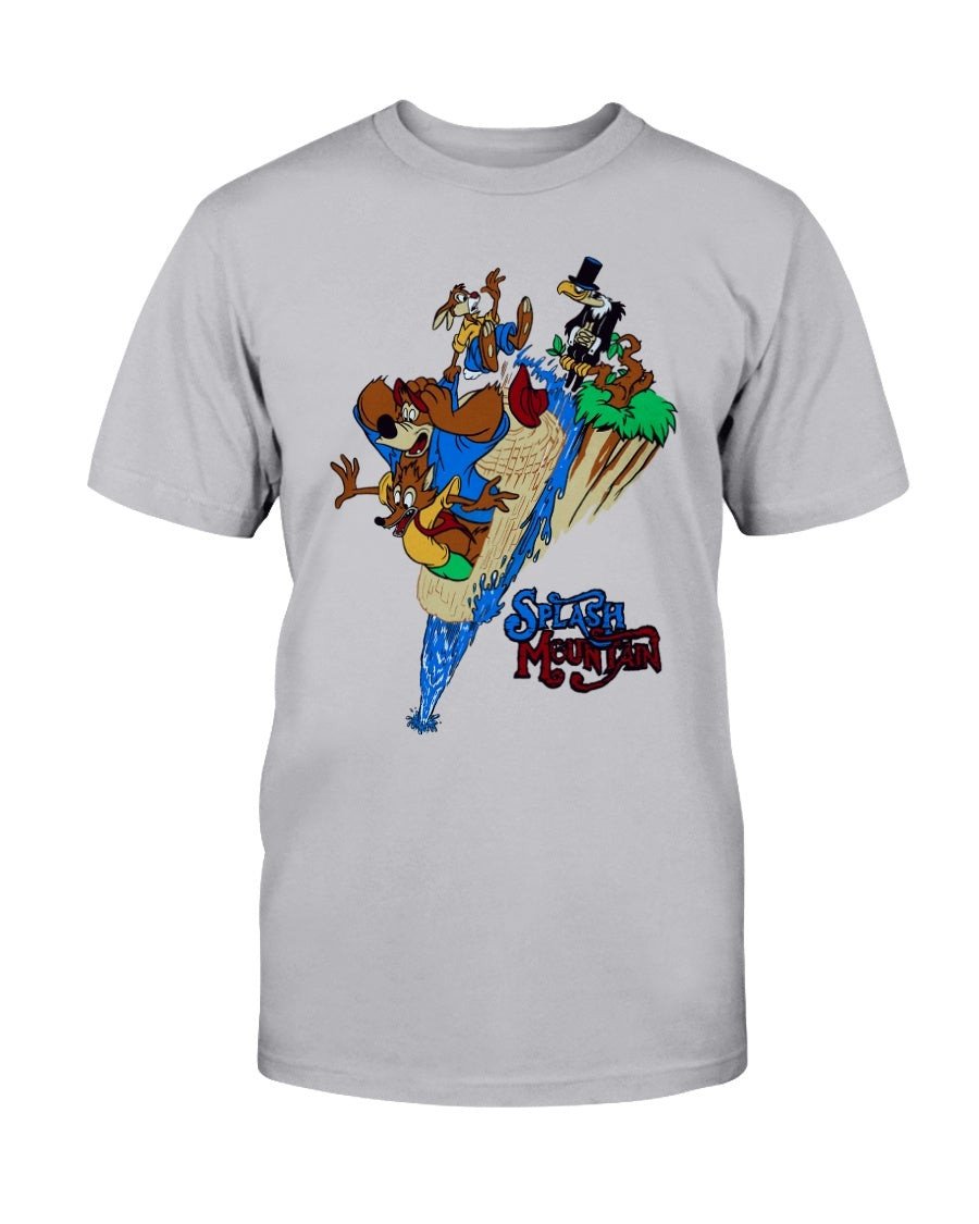 Vintage 90S Disney Land Splash Mountain Theme Park Ride Cartoon T Shirt 081421