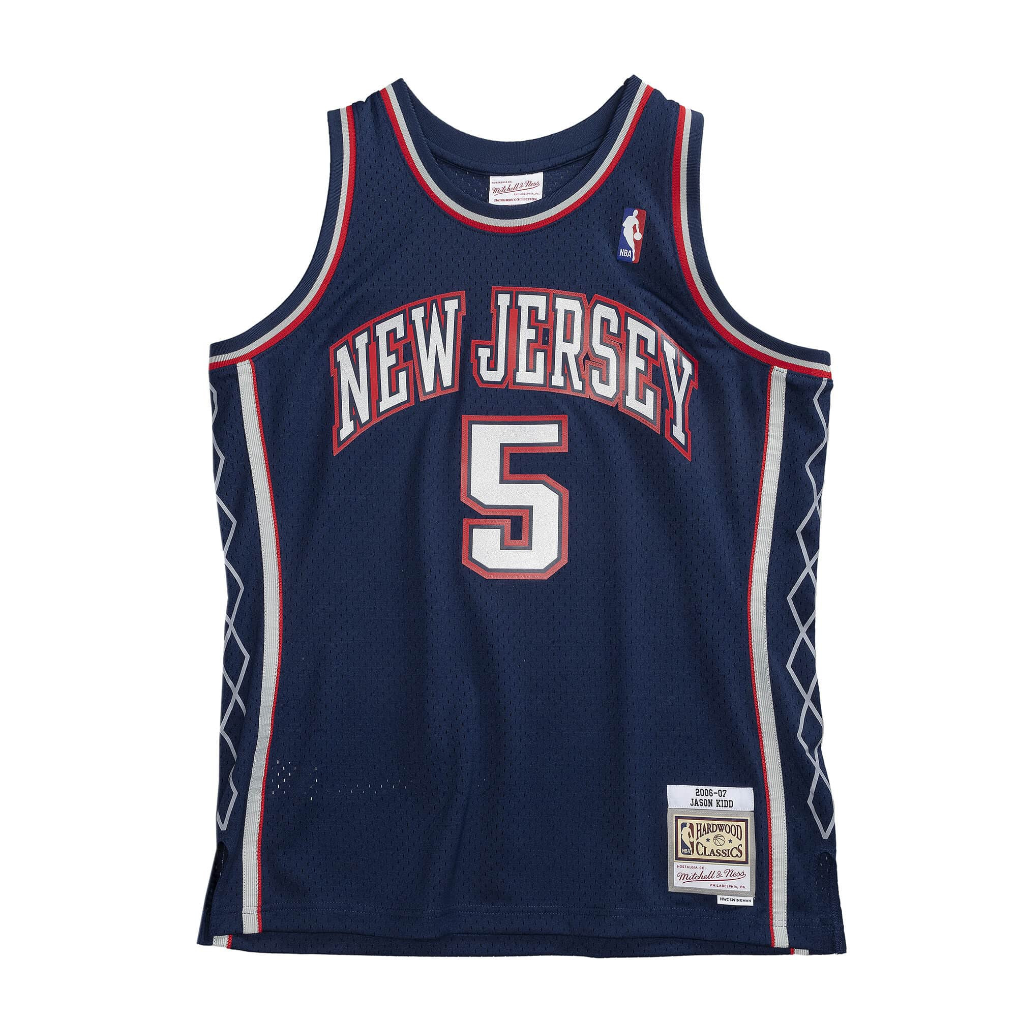 Mitchell & Ness Swingman Jason Kidd New Jersey Nets 200607 Jersey
