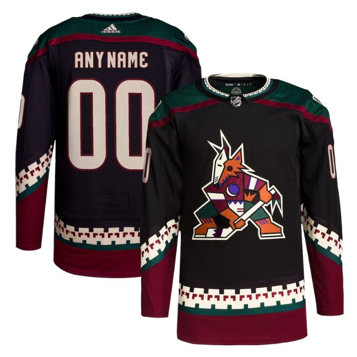 Arizona Coyotes Home 2023 Custom Jersey – Black