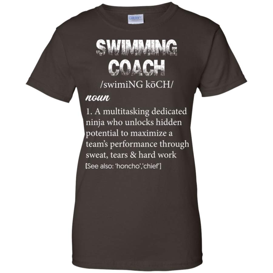 Swimming Coach Definition Funny Ladi …
