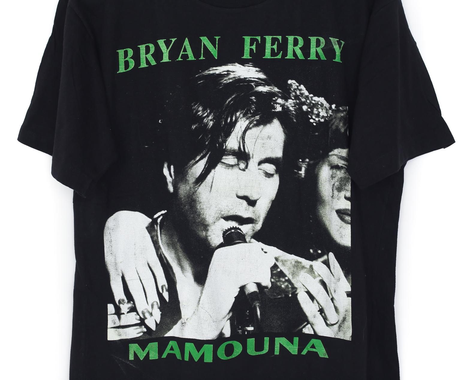 Ultra Rare Vintage 1994 Bryan Ferry European Tour T-Shirt L Roxy Music