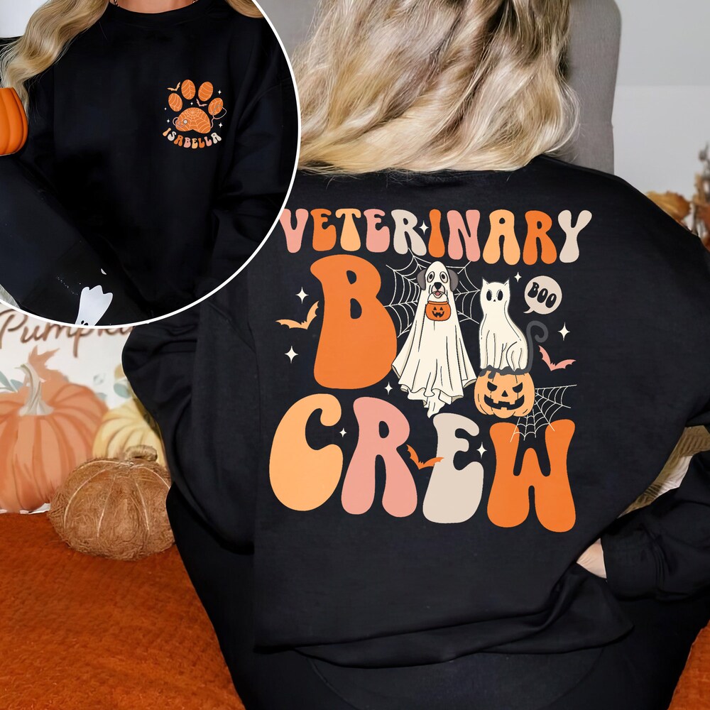 Veterinary Technician Halloween Shirt, Vet Tech Halloween Shirt, Halloween Veterinarian Gift, Vet Assistant Shirt, Vet Student Gifts vet med x By Bdayshirtsforwomen Fashion