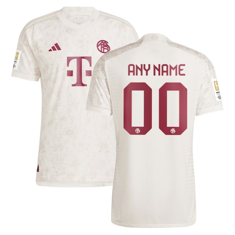 Bayern Munich Shirt 2023/24 Third Custom Jersey – White