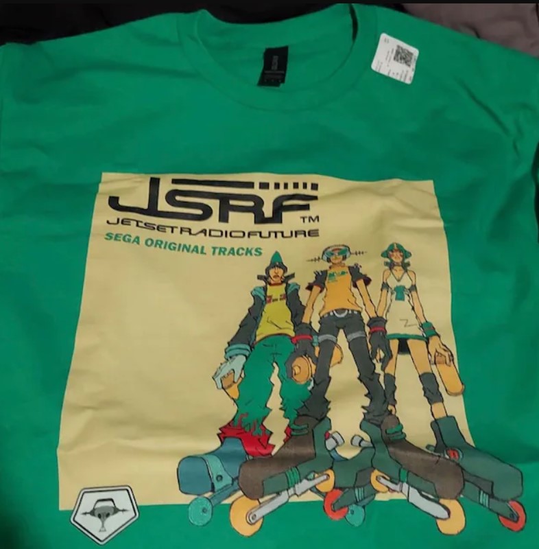 Jetset Radio Future Tee Shirt Outfit