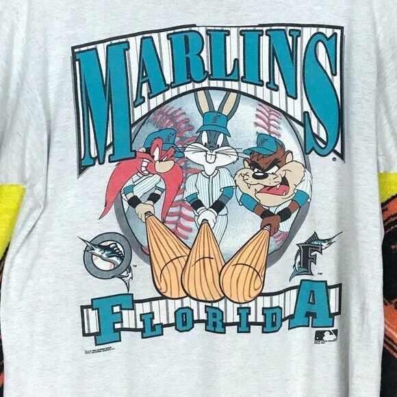 Vintage 1993 Miami Marlins Florida Baseball Shirt Unisex Sport Tee