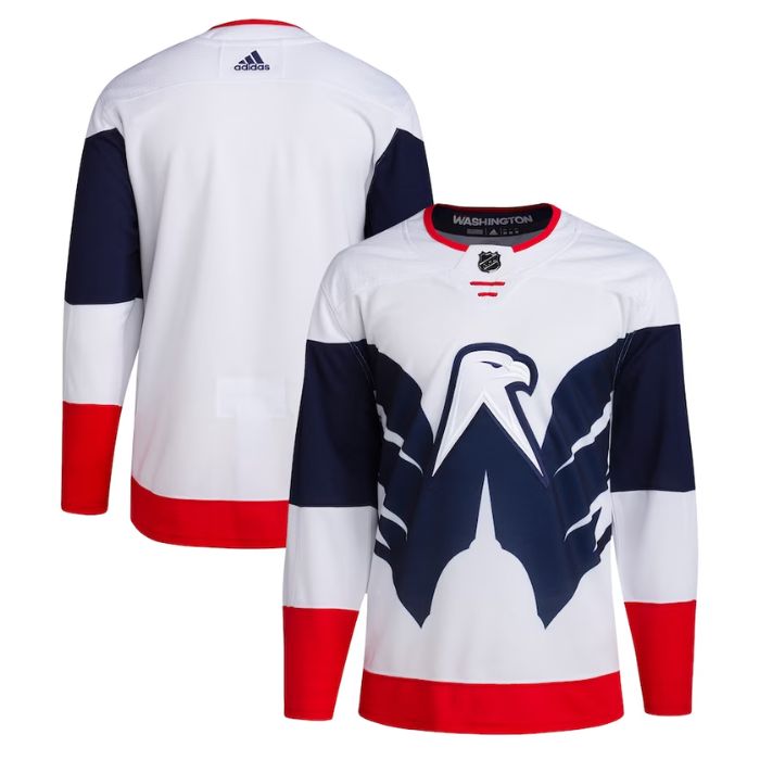 Washington Capitals Team Unisex 2023/24 Custom Jersey – White