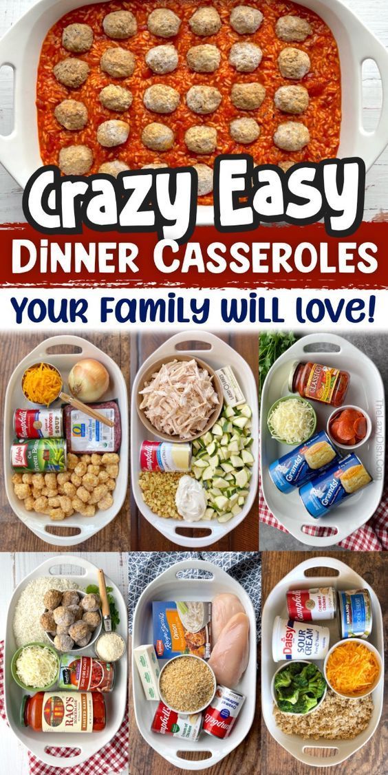 20 Super Easy Dinner Casseroles Your Family Will LOVE! fashionstation 0608 340