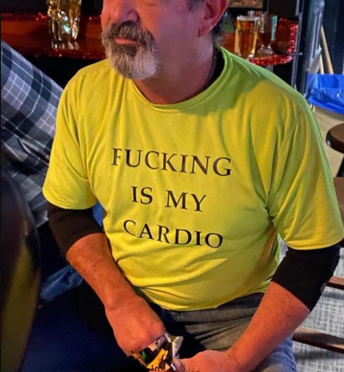 Fucking is my Cardio Shirt Outfit