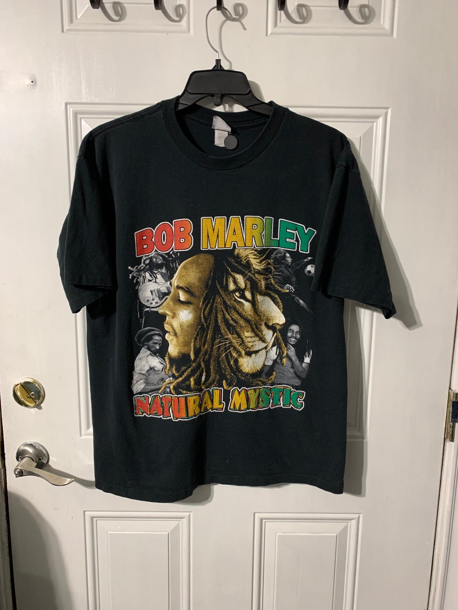 Vintage 90S Bob Marley Rap Natural Mystic Concert Tour T-Shirt