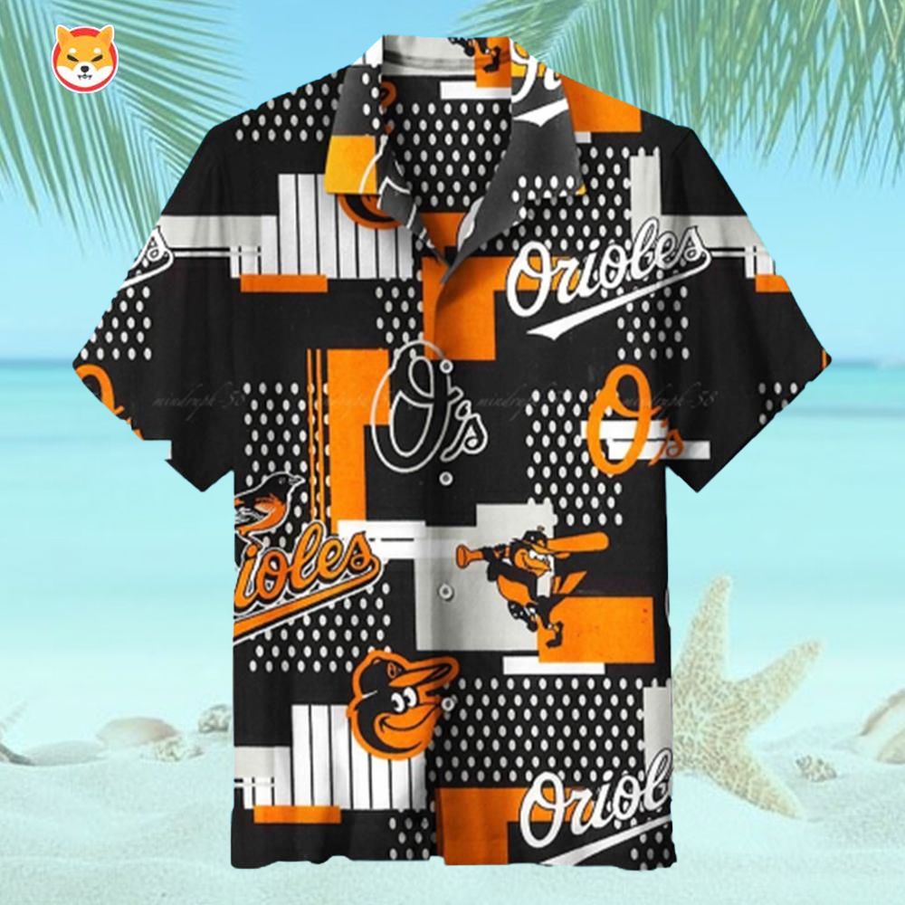 Baltimore Orioles Logo Orioles Hawaiian Shirt Mlb Hawaiian Shirt