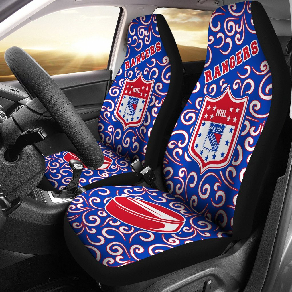 New York Rangers Car Seat Covers Sets For Car CSC7762