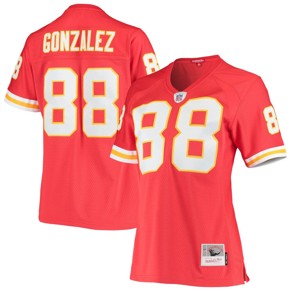 Women’S Kansas City Chiefs Tony Gonzalez Mitchell & Ness Red Legacy Replica Team Jersey