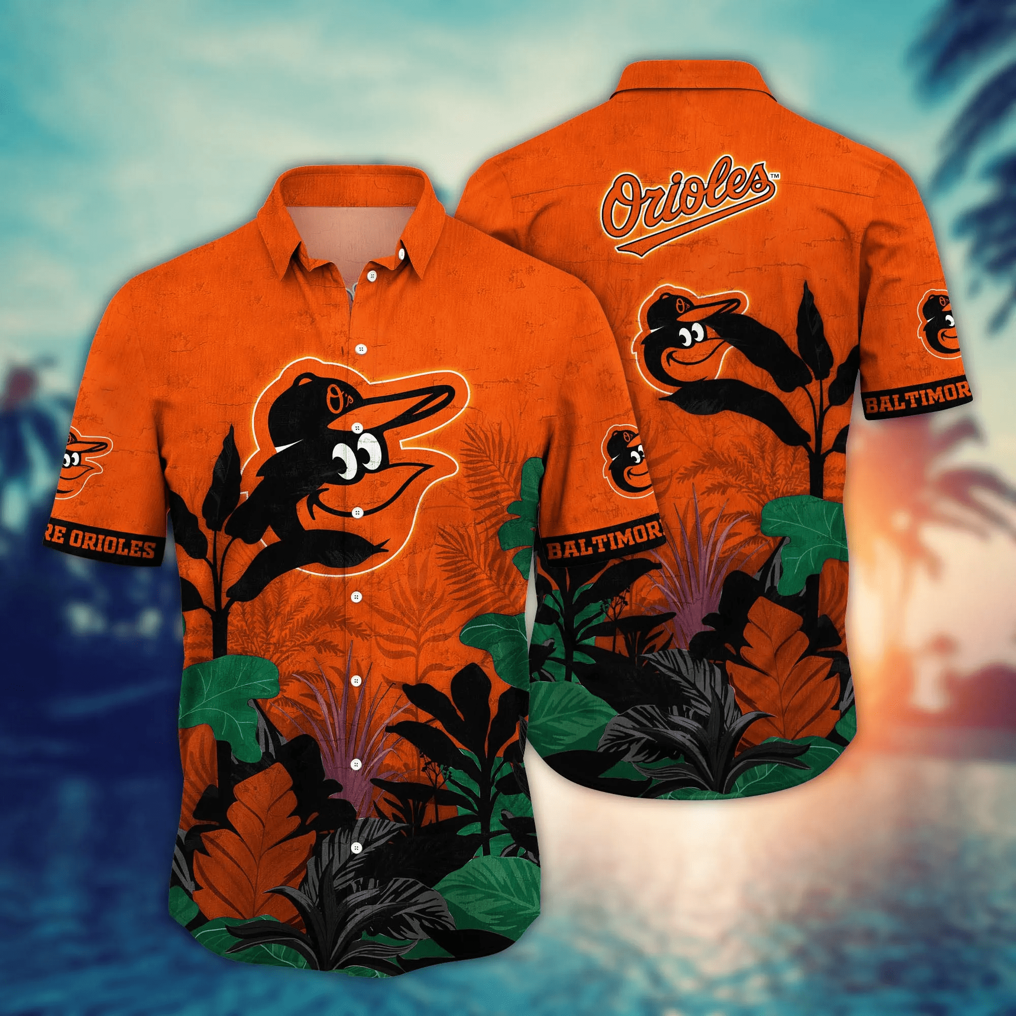 Baltimore Orioles Mlb Hawaiian Shirt Hot Season Aloha Shirt