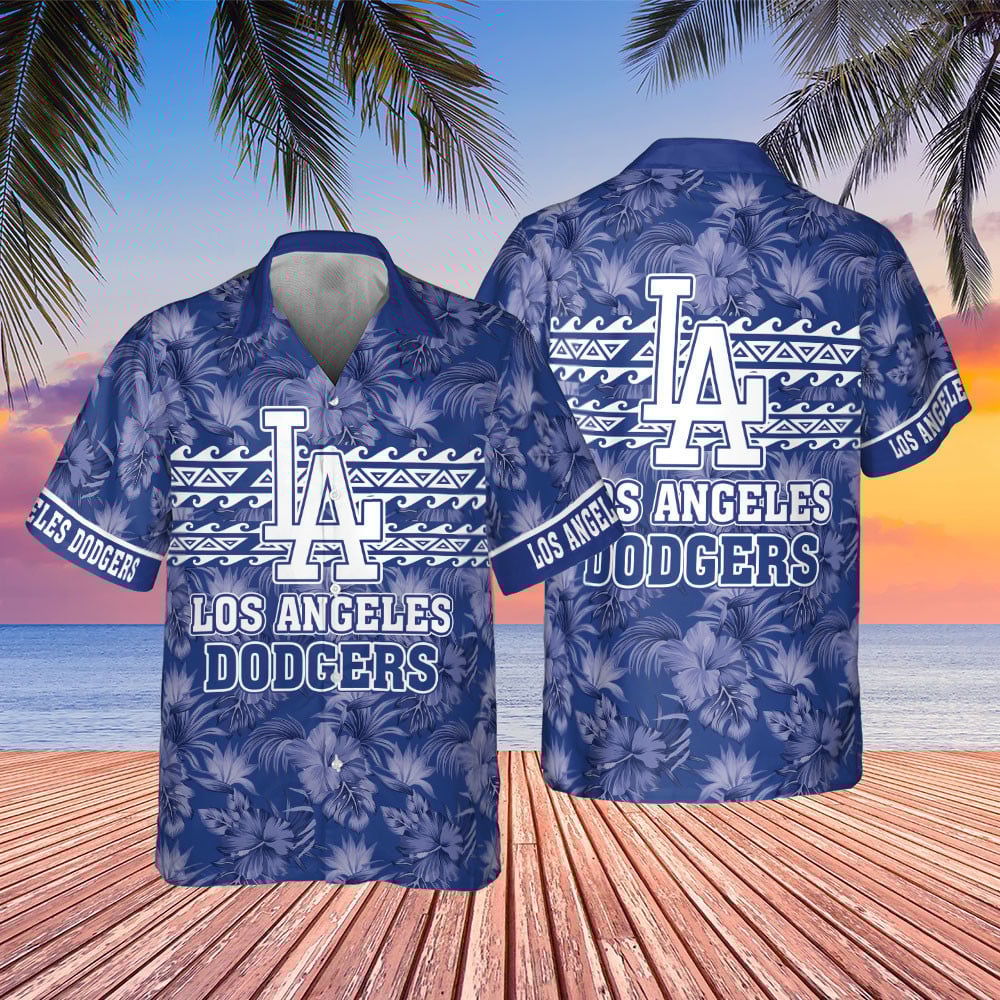 Los Angeles Dodgers Major League Baseball 3D Print Hawaiian Shirt Shml